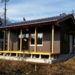 田園風景に建つ趣味の部屋が完成しました。つくば