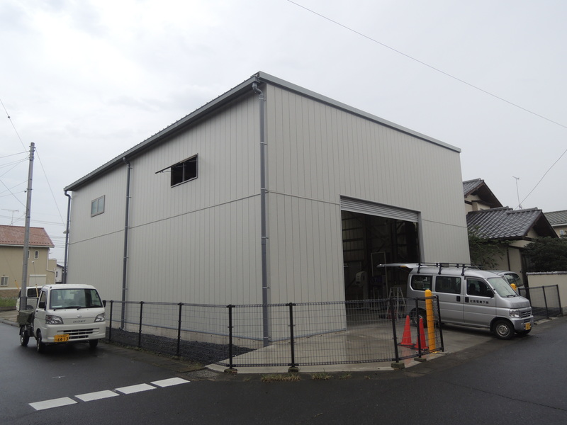 骨太頑丈な鉄骨造倉庫　筑西市